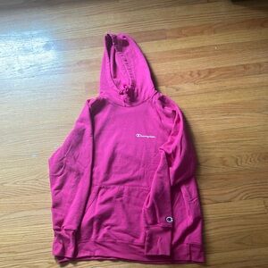 Champion hot pink women's hoodie